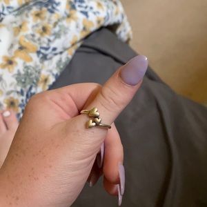 James Avery Gathered Heart ring